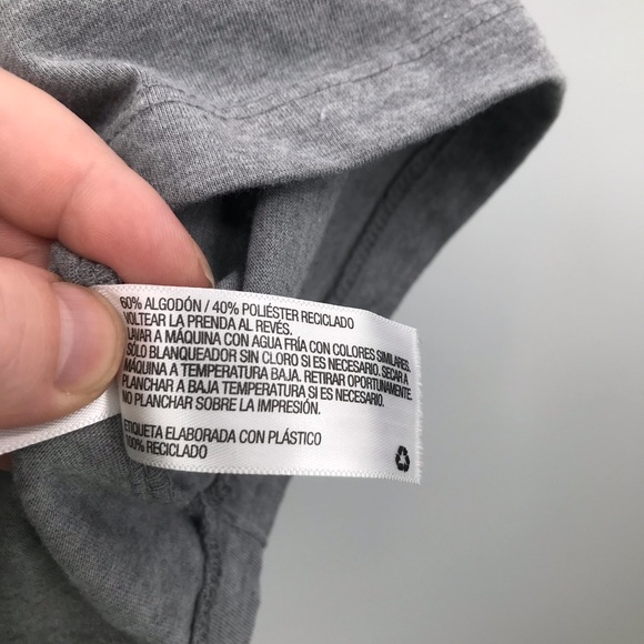 Goodfellow & co standard men's gray short sleeved shirt - Picture 8 of 10